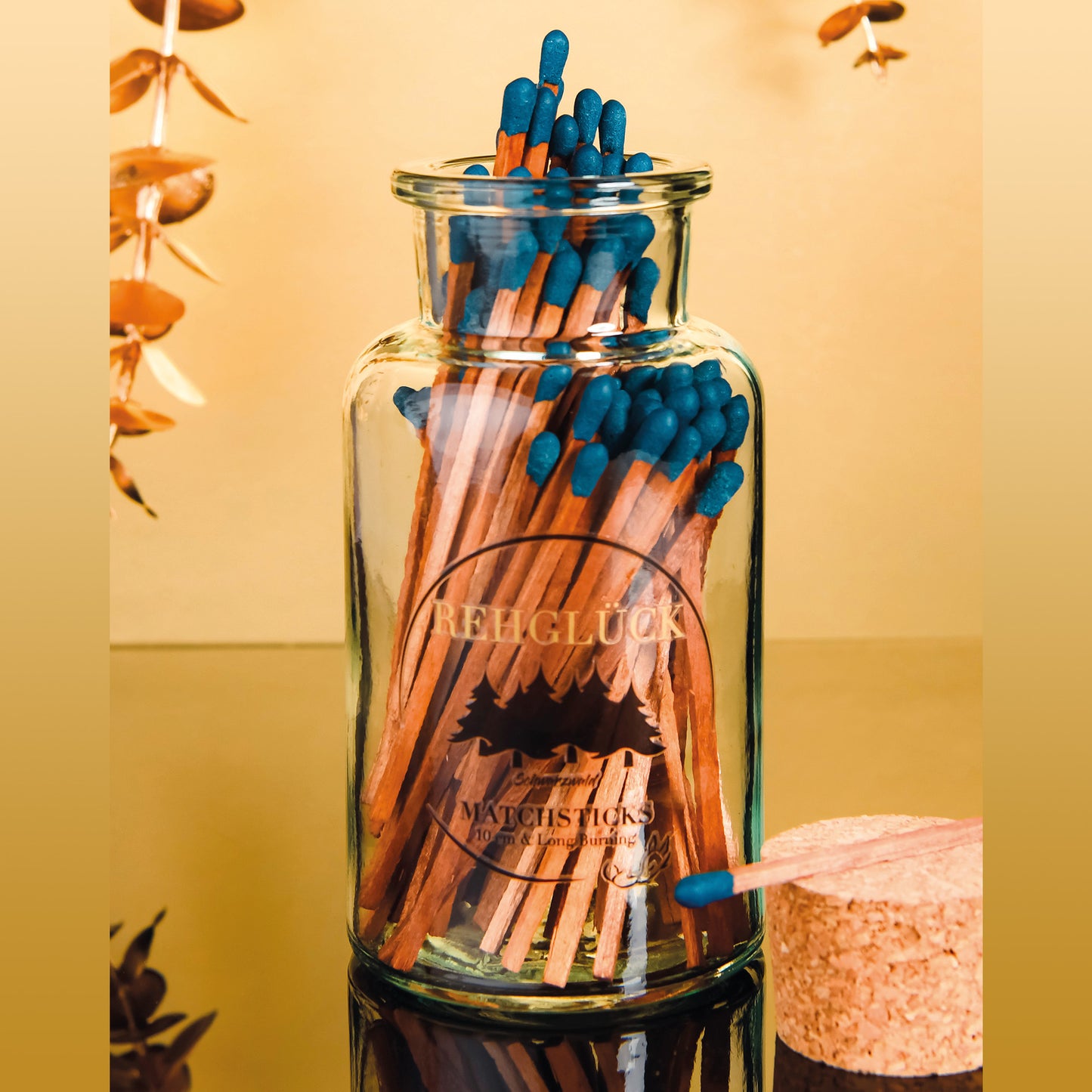 Apothekerflasche Honeyblue