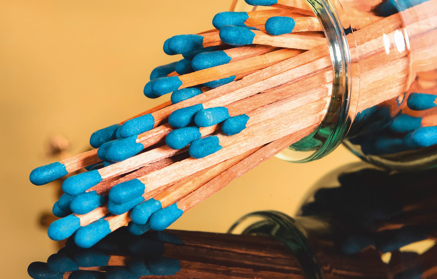 Apothekerflasche Honeyblue