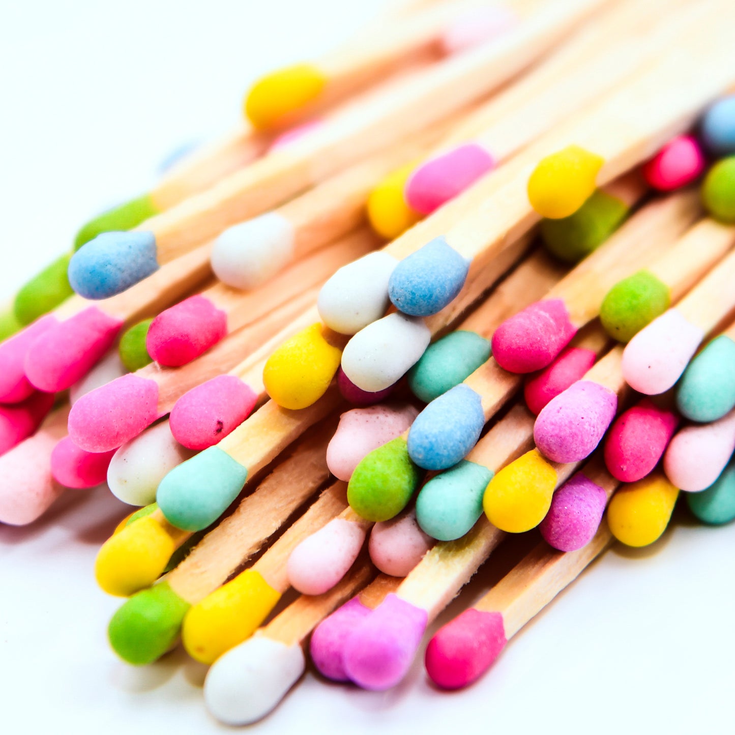 10 cm lange bunte Streichhölzer, 100er-Pack