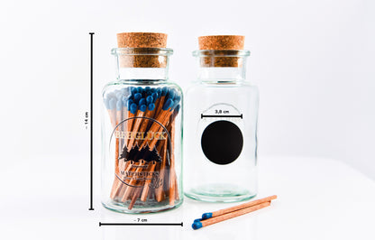 Apothekerflasche Honeyblue