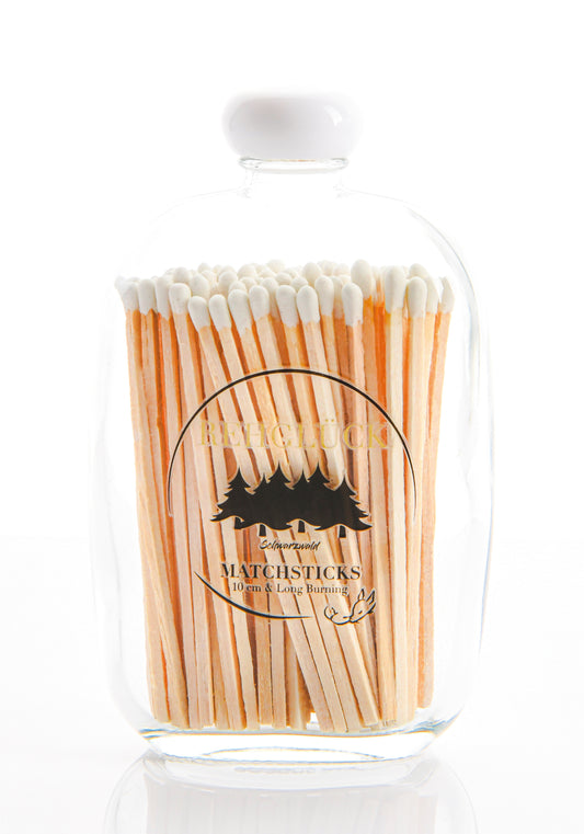 Taschenflasche mit weißem Drehverschluss
