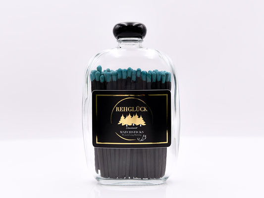 Taschenflasche mit schwarzem Drehverschluss