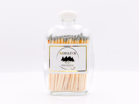 Taschenflasche mit weißem Drehverschluss