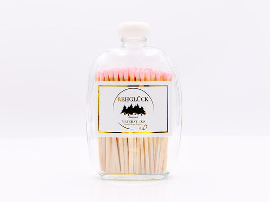Taschenflasche mit weißem Drehverschluss
